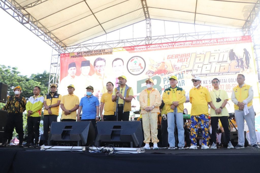 Wakil Ketua DPRD Kaltim Hadiri Perayaan HUT Partai Golkar
